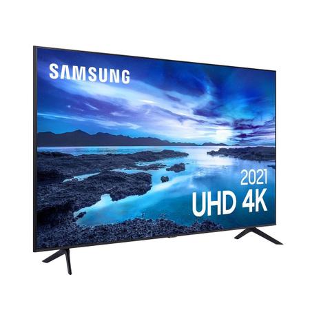 Imagem de Smart TV 50" Crystal 4K Samsung UN50AU7700GXZD Wi-Fi - Bluetooth HDR Alexa Built in 3 HDMI 1 USB