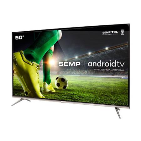 Imagem de Smart TV 50 Semp 4K Voz Android SK8300