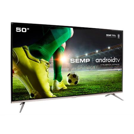 Imagem de Smart TV 50 Semp 4K Voz Android SK8300