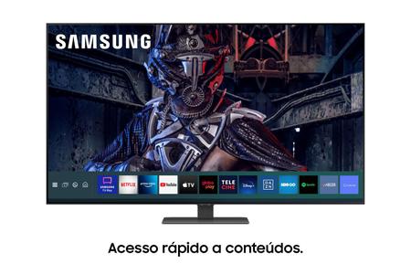 Imagem de Smart TV 55” 4K QLED Samsung 55Q80A Wi-Fi