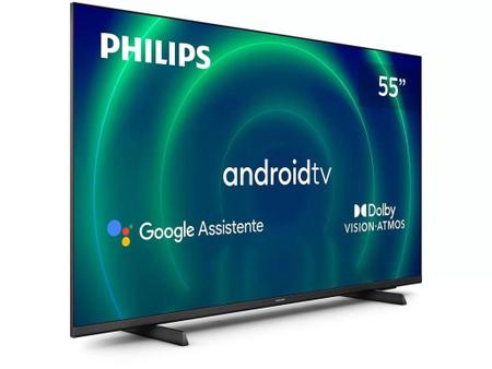 Imagem de Smart TV 55" UHD 4K Philips 55PUG7406 Android TV HDR10+ 4HDMI 2 USB