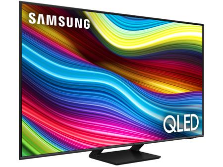 Smart TV Samsung 55 Polegadas QLED 4K, 4 HDMI, 2 USB, Wi-Fi, Bluetooth,  Modo Game, IA, Alexa e Google Assistente, Preto - QN55Q80BAGXZD - TV 4K  Ultra HD - Magazine Luiza