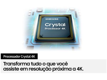 Imagem de Smart TV 58” Crystal 4K Samsung 58AU7700 Wi-Fi