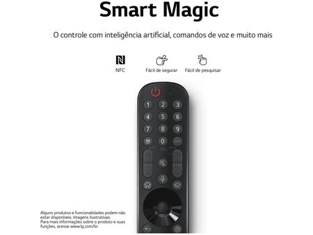 Imagem de Smart TV 65” 4K OLED LG ThinQ OLED65C2PSA 120Hz
