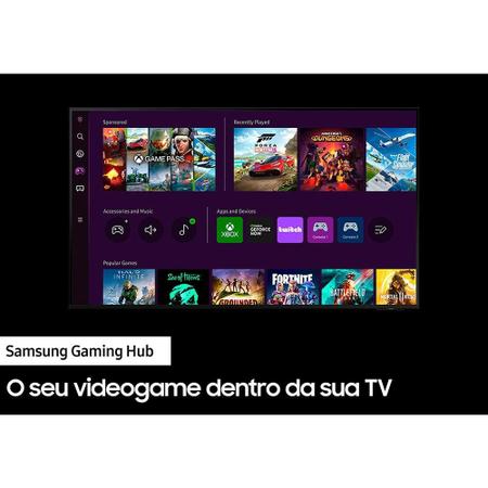 Imagem de Smart TV 65 polegadas Samsung UHD Crystal 4K Gaming Hub, UN65CU7700