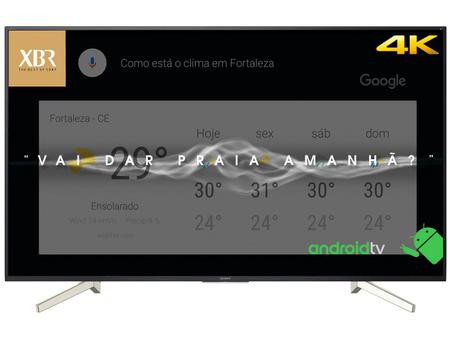 Imagem de Smart TV 70” 4K LED Sony XBR-70X835F Android