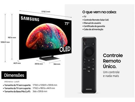 Imagem de Smart TV 77” 4K OLED Samsung QN77S90CAGXZD