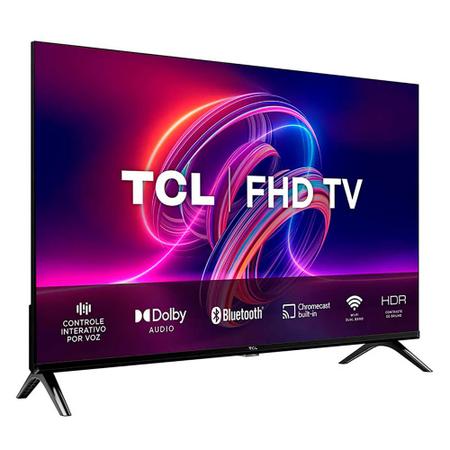 Imagem de Smart TV Full HD 32 TCL Android TV 32S5400AF Led 2X HDMI 1 USB HDR 10 Wifi