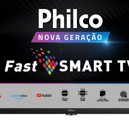 Imagem de Smart TV LED 32" HD Philco PTV32G70SBL 2 HDMI 1 USB Wi-Fi