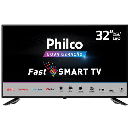 Imagem de Smart TV LED 32" HD Philco PTV32N5SE10H 2 HDMI 2 USB Wi-Fi Integrado