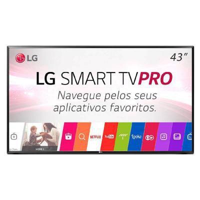 Imagem de Smart TV LED 43 Polegadas LG 43LJ551C FULL HD 2 HDMI USB Modo Hotel Sem Base