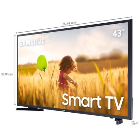 Imagem de Smart TV LED 43 Samsung T5300, 2 HDMI, 1 USB, Wi-Fi Integrado