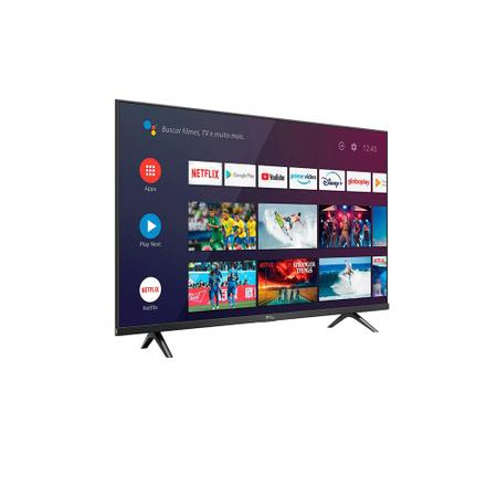 Imagem de Smart TV LED 43" TCL S615 Full HD HDR, Wifi e Bluetooth integrados, 2 HDMI, 1 USB, Android,