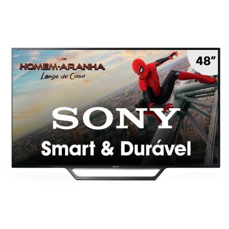 Imagem de Smart TV LED 48" Sony KDL-48W655D Full HD com Wi-Fi, 2 USB, 2 HDMI, Motionflow 240 e X-Reality PRO