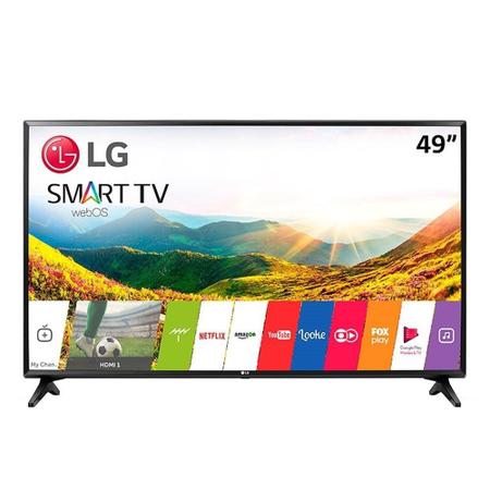 Imagem de Smart TV LED 49" 49LJ551C.BWZ Full HD com Wi-Fi, USB, 2 HDMI, Modo Hotel e 60Hz