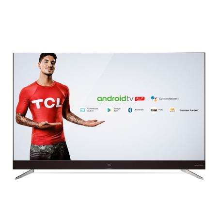 Imagem de Smart TV LED 65" Ultra HD 4k TCL 65C2US HDMI USB Android TV Soundbar Harman Kardon Integrado