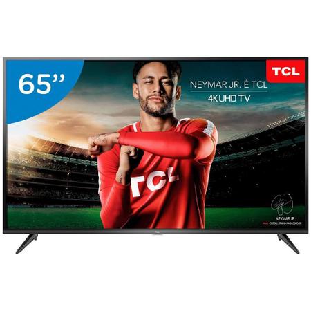 Imagem de Smart TV LED Semp TCL 65" LED Ultra HD 4K Wi-Fi 65P6US