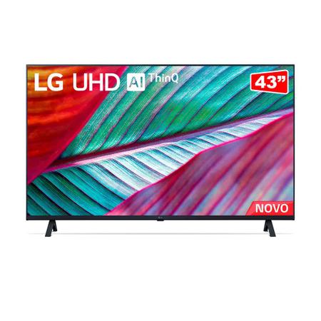Imagem de Smart TV LG 43'' 4K Ultra HD 43UR7800PSA, WiFi, Bluetooth, HDR, ThinQAI  LG