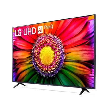 Imagem de Smart TV LG 55" 4K UHD webOS 23 AI α5 Ger6 3 HDMI 2 USB Bluetooth Wi-Fi ThinQ AI Alexa - 55UR8750PSA
