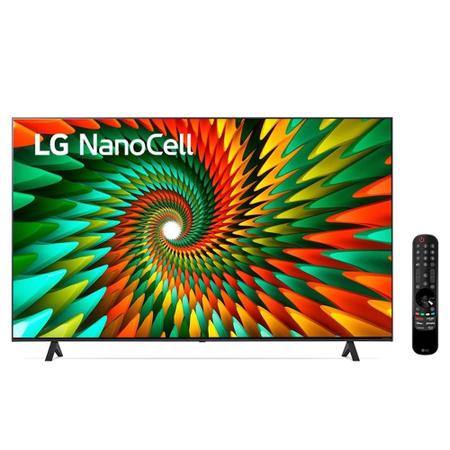 Imagem de Smart TV LG 55 polegadas 4K UHD, NanoCell, 55NANO77SRA