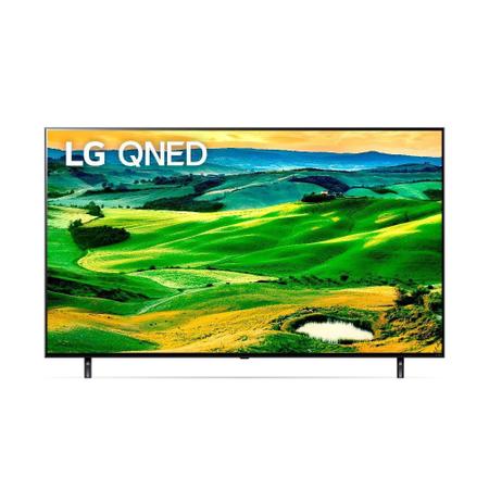 Imagem de Smart TV NanoCell 55" LG 55QNED80 4K com Wi-Fi, 2 USB, 4 HDMI, ThinQ AI, Quantum Dot, FreeSync, 120Hz