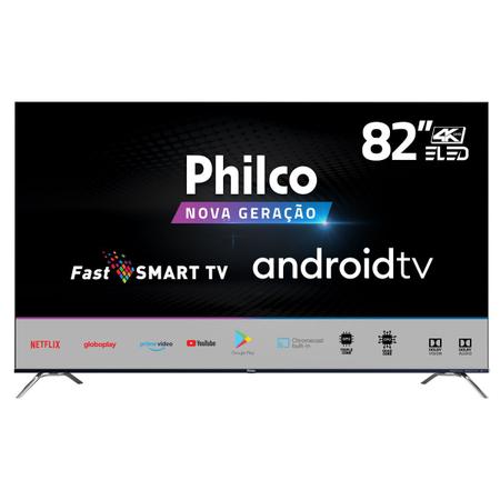 Imagem de Smart TV Philco 82" Android Backlight E-Led PTV82K90AGIB UHD 4K