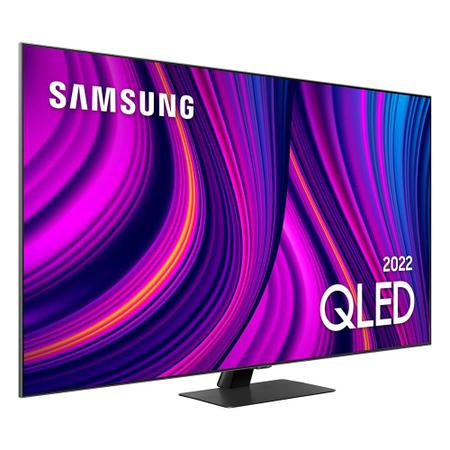 Smart TV Samsung 55 Polegadas QLED 4K, 4 HDMI, 2 USB, Wi-Fi, Bluetooth,  Modo Game, IA, Alexa e Google Assistente, Preto - QN55Q80BAGXZD - TV 4K  Ultra HD - Magazine Luiza