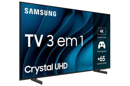 Imagem de Smart TV Samsung 65" Crystal UHD 4K 65CU8000 Painel Dynamic Crystal Color, Samsung Gaming Hub