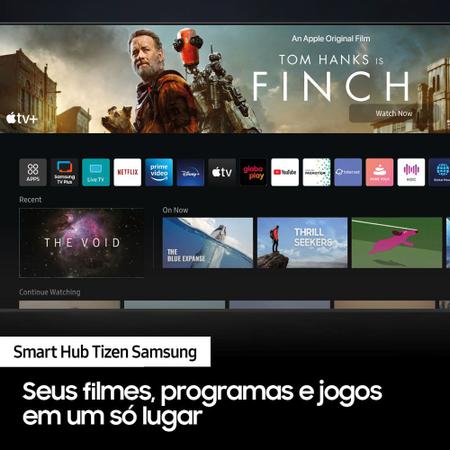 Imagem de Smart TV Samsung 65" UHD 4K 65CU7700 2023, Processador Crystal 4K, Gaming Hub Tela sem Limites