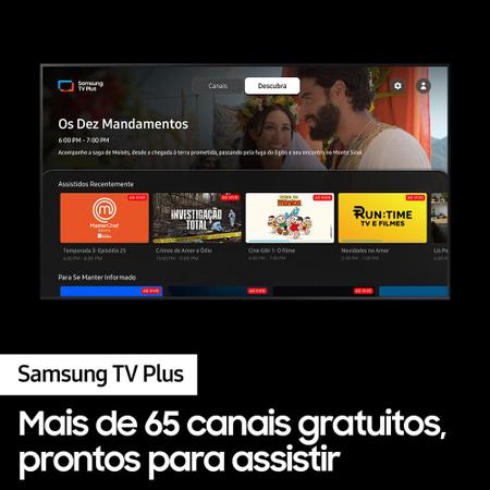 Imagem de Smart TV Samsung 70" UHD 4K 70CU7700 2023, Processador Crystal 4K, Gaming Hub Tela sem Limites