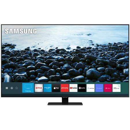 Imagem de Smart TV Samsung QLED 4K Q80T 75" Modo Game Modo Ambiente 3.0 Borda Infinita Cinza