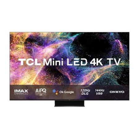 Imagem de Smart TV TCL 65" QLED Mini Led 4K GOOGLE TV Dolby Vision IQ 65C845