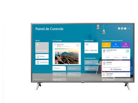Imagem de Smart TV UHD 4K LED 50” LG 50UN8000PSD Wi-Fi