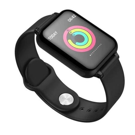 Smart Watch B57 Relógio Inteligente App Hero Band - Preto