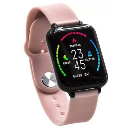 Smart Watch B57 Relógio Inteligente App Hero Band - Rosa - HeroBand -  Smartwatch e Acessórios - Magazine Luiza
