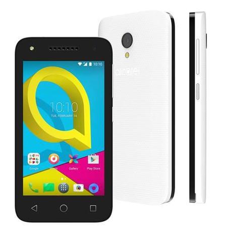 Imagem de Smartphone Alcatel U3 Branco com Tela 4.0 - U3 4055j