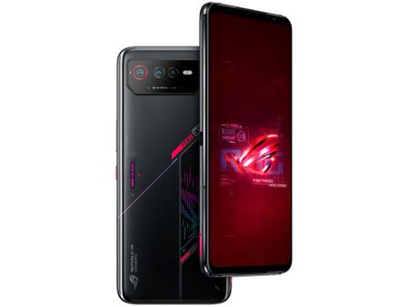 Imagem de Smartphone Asus Rog Phone 6 256GB Black 5G Snapdragon SM8475 8GB RAM 6,78” Câm. Tripla + Selfie 12MP