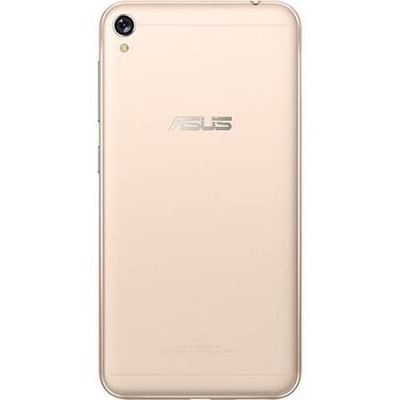 Imagem de Smartphone Asus Zenfone Live 16Gb Dourado Dual Chip Android 6.0 Tela 5" Snapdragon 4G Wi-Fi Câmera 13MP