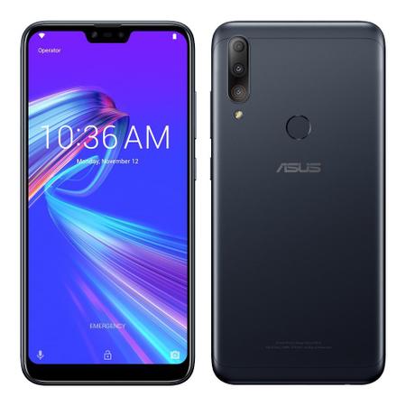 Imagem de Smartphone Asus Zenfone Max Shot 64GB (32GB + 32GB de Cartão MicroSD) Preto Octa-Core 3GB de RAM Tela 6,2” Câm.Tripla + Selfie 8MP