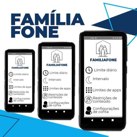 Imagem de Smartphone familiafone 32gb dual segurança em suas mãos - POSITIVO