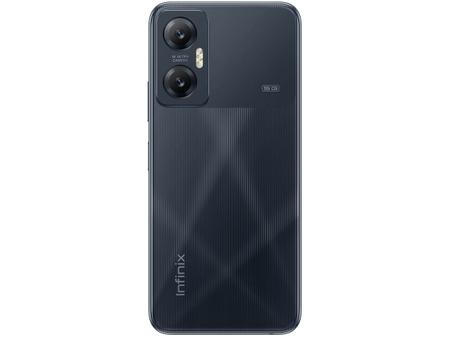 Imagem de Smartphone Infinix Hot 20 128GB Preto 5G MediaTek Dimensity 810 4GB RAM 6,6" Câm. Dupla + Selfie 8MP Dual Chip