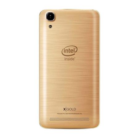 Imagem de Smartphone Intel X-GOLD W509 Dual Tela 5.0 3g 16gb 8mp Dourado