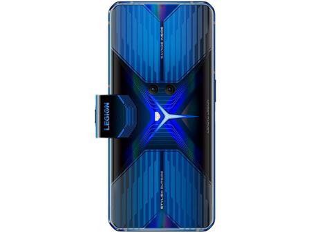 Imagem de Smartphone Lenovo Legion Phone Duel 256GB - Blazing Blue 5G 12GB RAM 6,65” Câm. Dupla