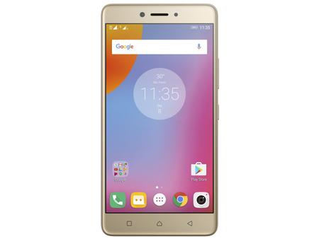 Imagem de Smartphone Lenovo Vibe K6 Plus 32GB Dourado