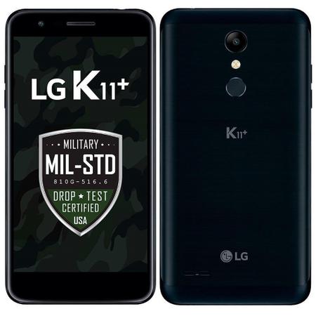 Imagem de Smartphone LG K11+, Dual Chip, Preto, Tela 5.3", 4G+WiFi, Android 7.1, 13MP, 32GB