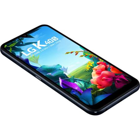 Imagem de Smartphone LG K40s 32GB Dual Chip Android 9 Tela 6.1" Octa Core 2.0GHz 4G Câmera 13+5MP - Preto