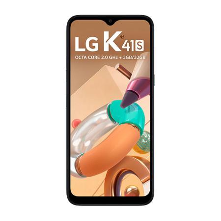 Imagem de Smartphone LG K41S 32GB Câmera Quádrupla 13MP 5MP 2MP 2MP Frontal 8MP Android 9 Titânio