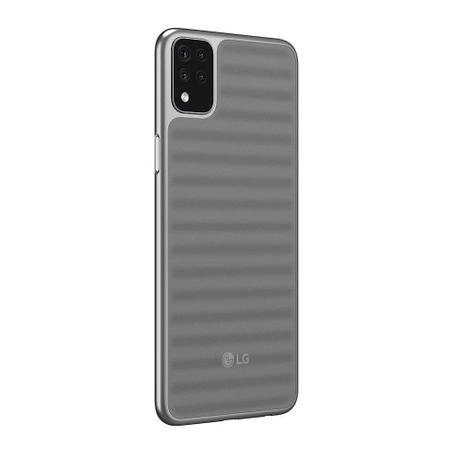 Imagem de Smartphone LG K52 LMK420BMW, Cinza, Tela de 6.59", 4G+Wi-Fi, And. 10, Câm. Tra. de 13+5+2+2MP e Frontal de 8MP, 64GB