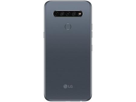 Imagem de Smartphone LG K61 128GB Titânio 4G Octa-Core - 4GB RAM 6.53" Câm. Quádrupla + Selfie 16MP