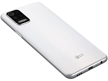 Imagem de Smartphone LG K62+ 128GB Branco 4G Octa-Core - 4GB RAM Tela 6,59” Câm. Quádrupla + Selfie 28MP